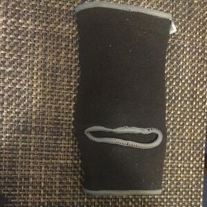 Black and Gray Ankle Support Brace